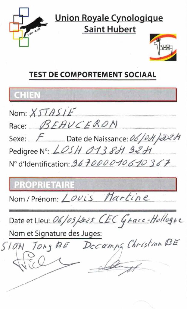 TCS le 6 septembre